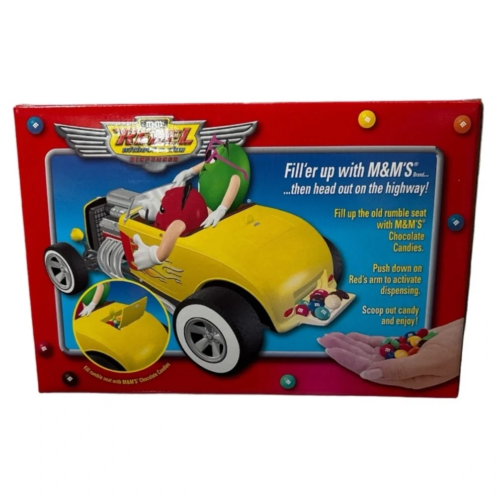 M&M Rebel Without a Clue Candy Dispenser - New In Box Collectible